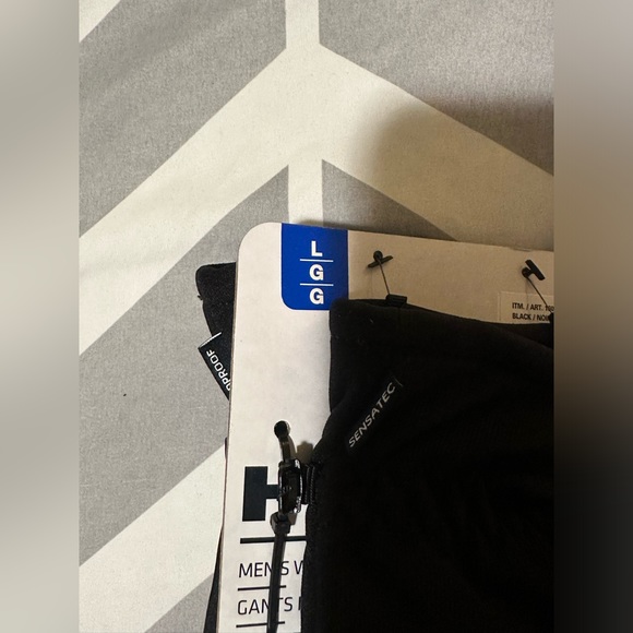 HEAD Men’s Waterproof Hybrid Gloves-Black/ Size: Large (NWT) - Picture 5 of 8